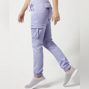 Jaanuu Women’s lilac scrub joggers XL